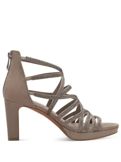 Sandaletten in Beige