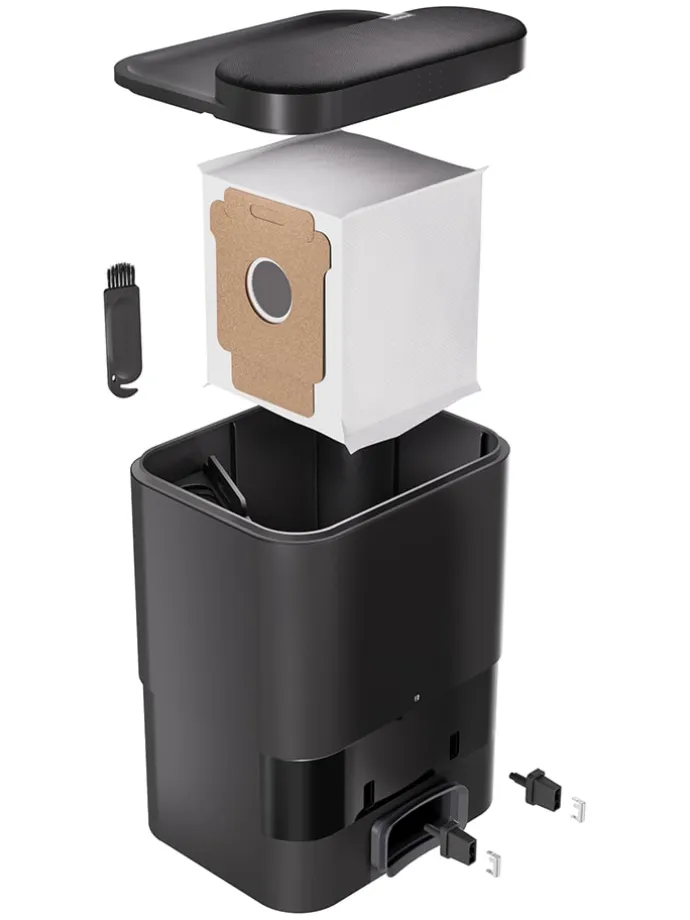 Saugroboter "Roomba® 105 Combo-robot AutoEmpty" in Schwarz