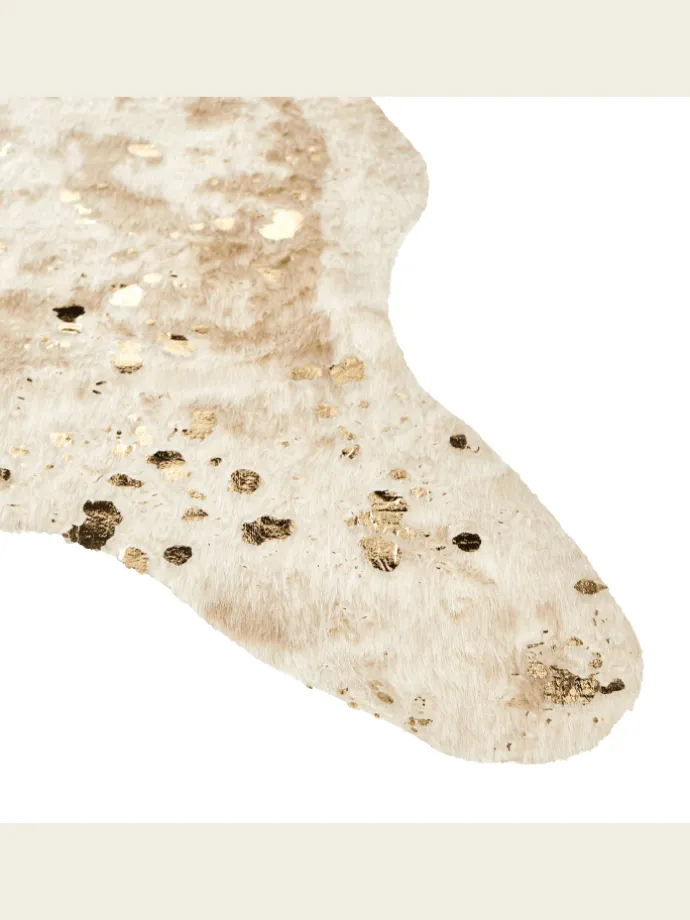Schaffell BOGONG in Beige/Gold - (W) 150 x (H) 1 x (L) 200 cm