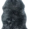 Schaffell in Anthrazit - (L)100 x (B)70 cm