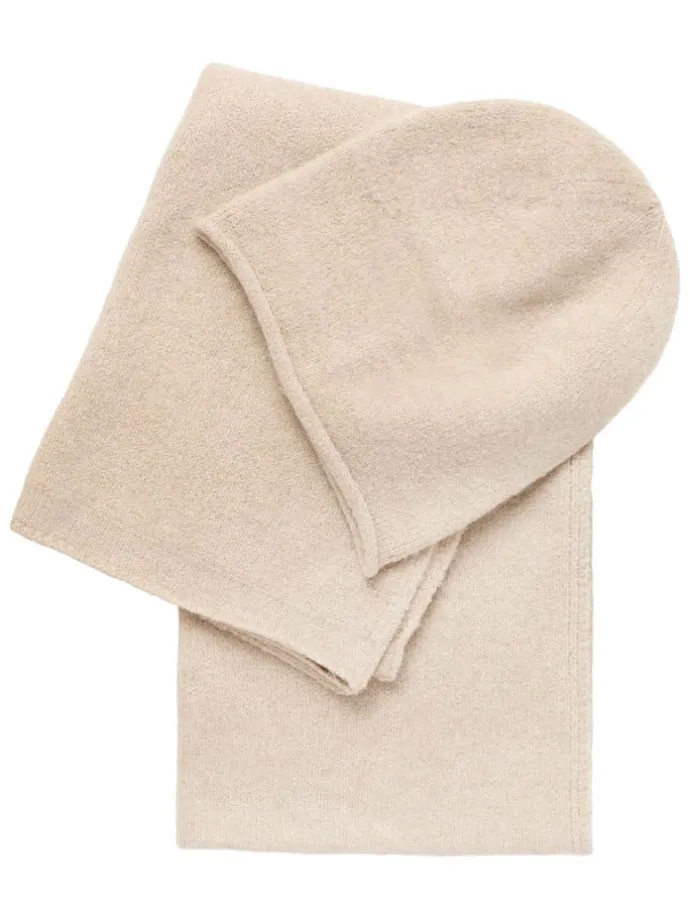 Schal "Dena" in Beige - (L)170 x (B)50 cm