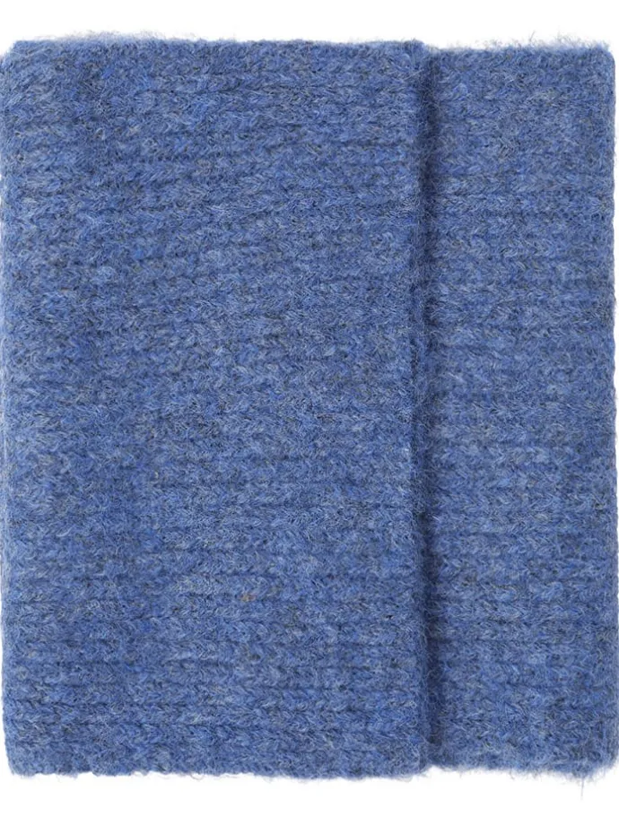 Schal in Blau - (L)175 x (B)36 cm