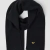 Schal in Schwarz - (L)175 x (B)30 cm
