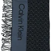 Schal in Schwarz/ Blau