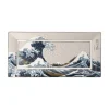 Schale " Katsushika Hokusai - Die große Welle " in Die Welle