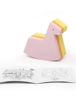 Schaukelspielzeug in Rosa/ Orange/ Gelb - ab Geburt