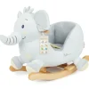 Schaukeltier Elefant Tiko in Grau