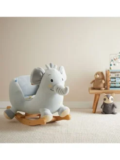 Schaukeltier Elefant Tiko in Grau