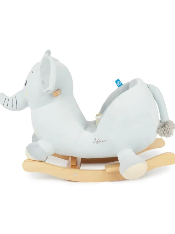 Schaukeltier Elefant Tiko in Grau
