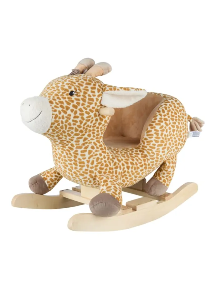 Schaukeltier GIRAFFE Kaya in hellbraun