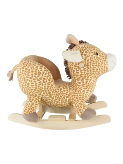 Schaukeltier GIRAFFE Kaya in hellbraun