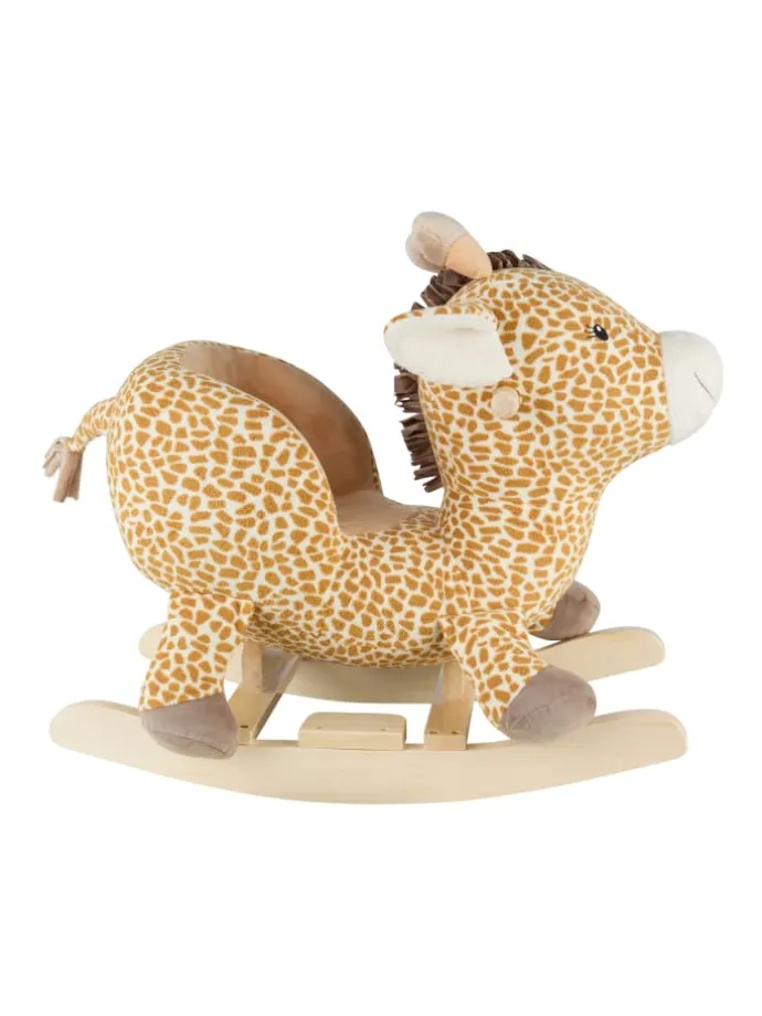Schaukeltier GIRAFFE Kaya in hellbraun