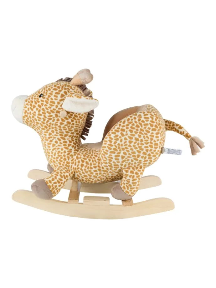 Schaukeltier GIRAFFE Kaya in hellbraun