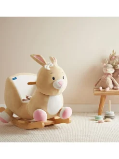 Schaukeltier Hase Hopsi in Beige
