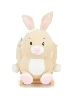 Schaukeltier Hase Hopsi in Beige