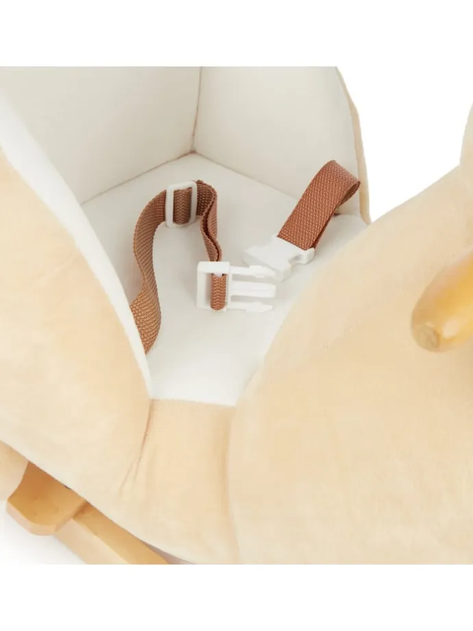 Schaukeltier Hase Hopsi in Beige