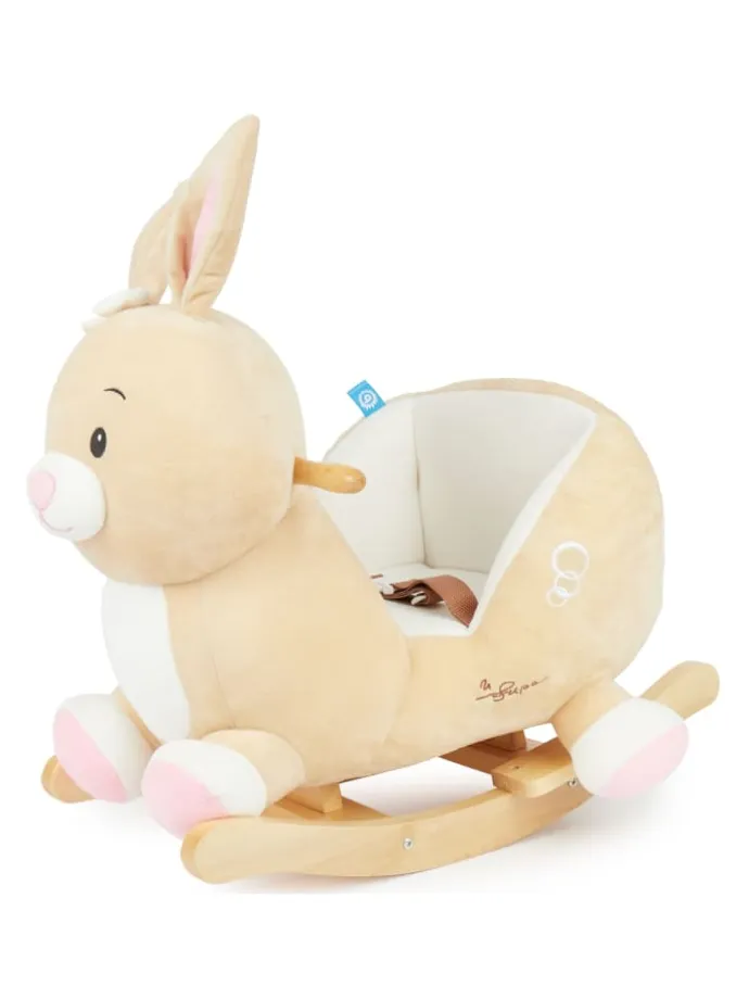 Schaukeltier Hase Hopsi in Beige