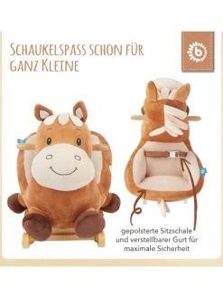 Schaukeltier Pferd Calimero in Braun