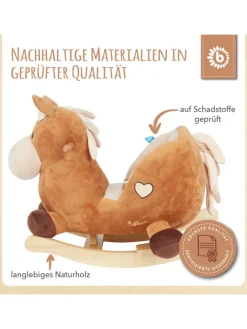 Schaukeltier Pferd Calimero in Braun