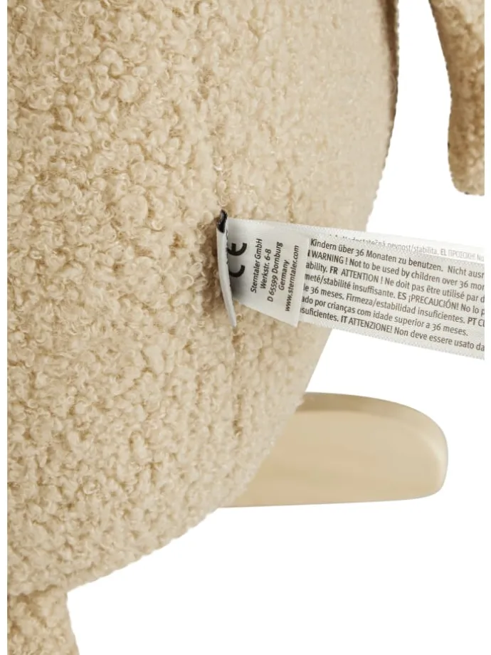 Schaukeltier SCHAF Flocke in beige