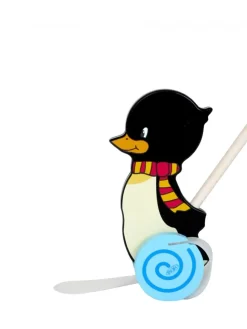 Schiebetier "Pinguin Konrad" in Bunt