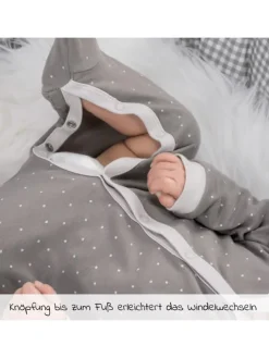 Schlafanzug 2er Pack Pyjama Einteiler - Grau in grau