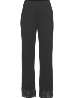 Schlafhose in schwarz