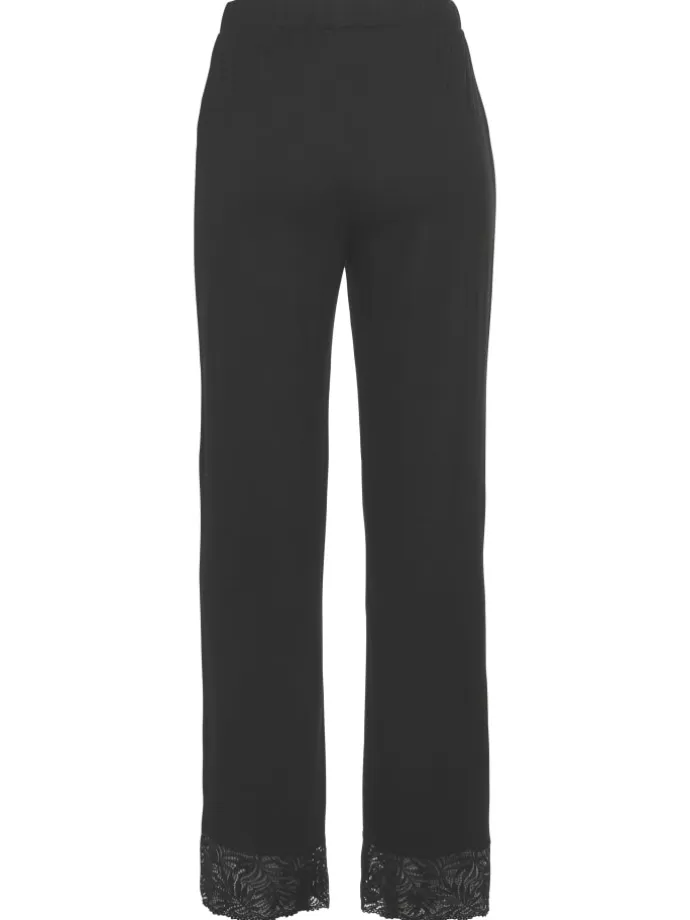 Schlafhose in schwarz