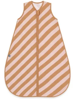 Schlafsack in Hellbraun/ Rosa - TOG - 0.5