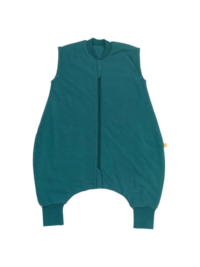 Schlafsack mit Füßen, 1.0 TOG in Petrol