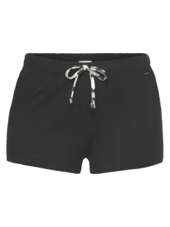 Schlafshorts in schwarz