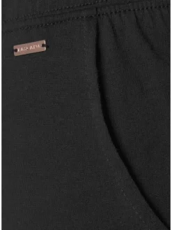 Schlafshorts in schwarz