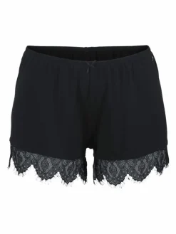 Schlafshorts in schwarz