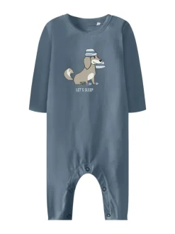 Schlafstrampler NBNNIGHTSUIT ZIP KOALA in flint stone