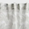 Schlaufengardine "Pella" in Beige/ Grau - (L)250 x (B)140 cm