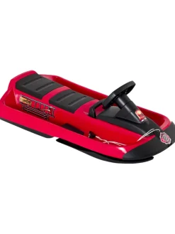 Schlitten "SnoFire" in Rot/ Schwarz - ab 4 Jahren