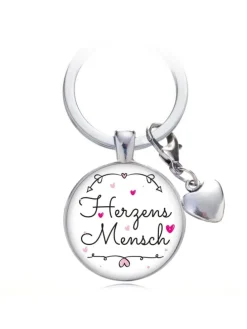 Schlüsselanhänger  "Herzens Mensch"