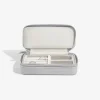Schmucketui in Grau - (B)16 x (H)7 x (T)4,2 cm