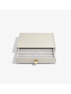 Schmuckkasten "Classic" in Creme - (B)25 x (H)18 x (T)5,8 cm