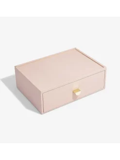 Schmuckkasten "Classic" in Rosa - (B)25 x (H)18 x (T)9 cm