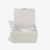 Schmuckkasten in Creme - (B)25 x (H)18 x (T)13,7 cm