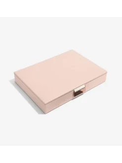 Schmuckkasten in Rosa - (B)25 x (H)18 x (T)4,2 cm