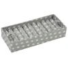 Schmuckkiste in Grau - (B)16 x (H)7 x (T)3 cm