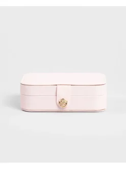 Schmuckkästchen "Love" in Rosa - (B)12 x (H)6 x (T)17 cm