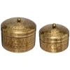 Schmuckschatullen in gold