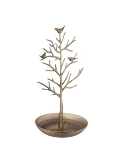Schmuckständer "Baum" in Gold