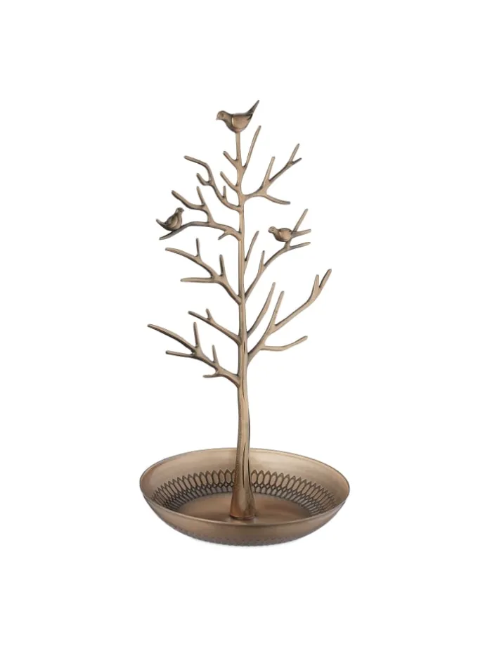 Schmuckständer "Baum" in Gold