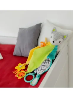 Schmusetuch Fuchs Deluxe 39 cm - DoBabyD in bunt