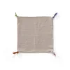 Schmusetuch mit Knoten 35x35 cm in Natur ab 0 Monate