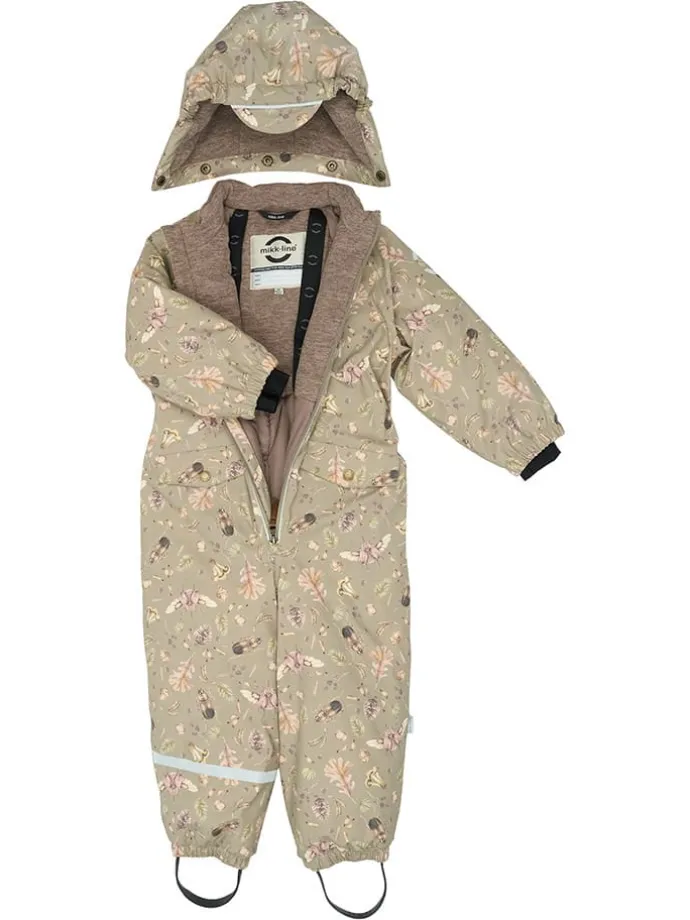 Schneeanzug in Beige